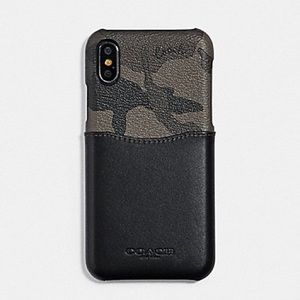 🔥IPHONE X/XS CASE WITH CAMO PRINT